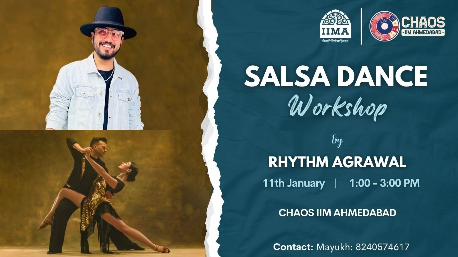 Salsa Dance Workshop- CHAOS IIMA