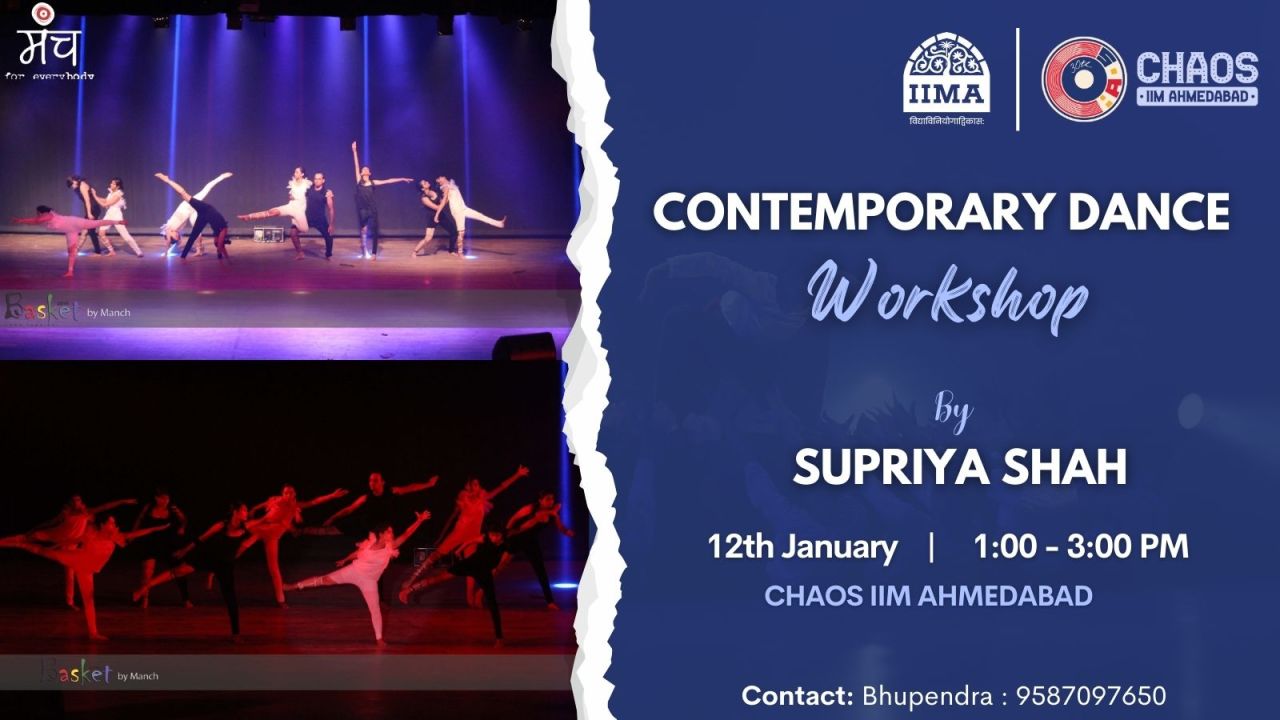 Contemporary Dance Workshop- CHAOS IIMA